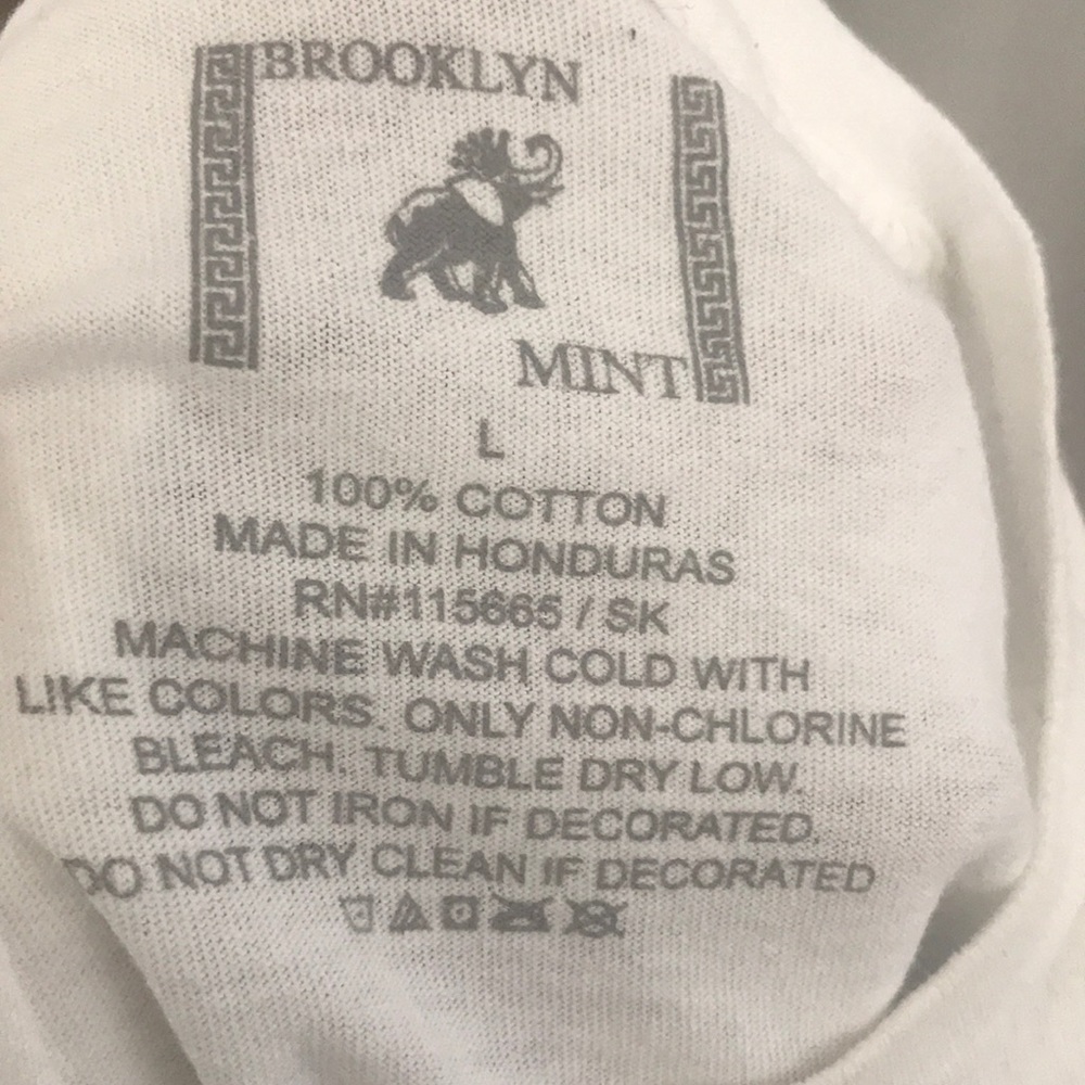 Brooklyn Mint Biggie Smalls T Shirt Size L 😘😘 - Picture 4 of 8